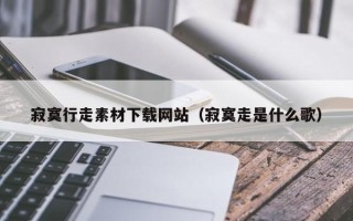 长宁寂寞行走素材下载网站（寂寞走是什么歌）